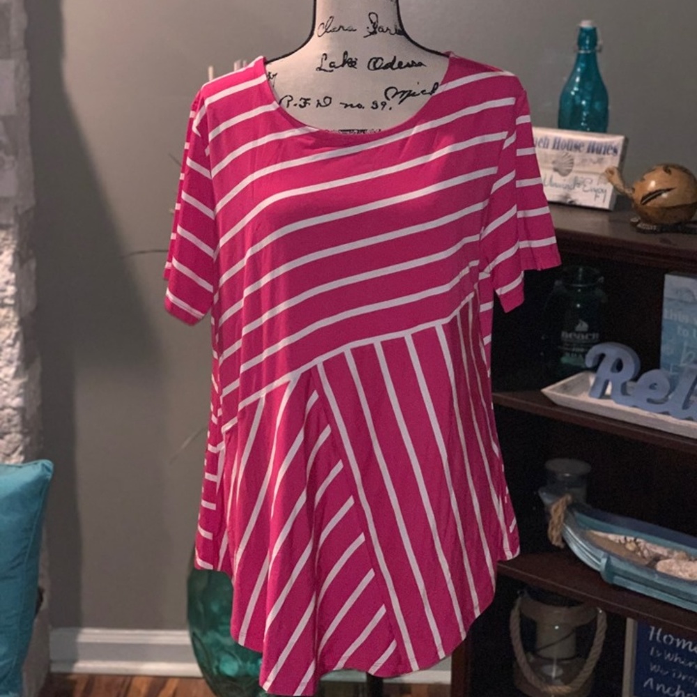 Yelete Pink Flowy Shirt